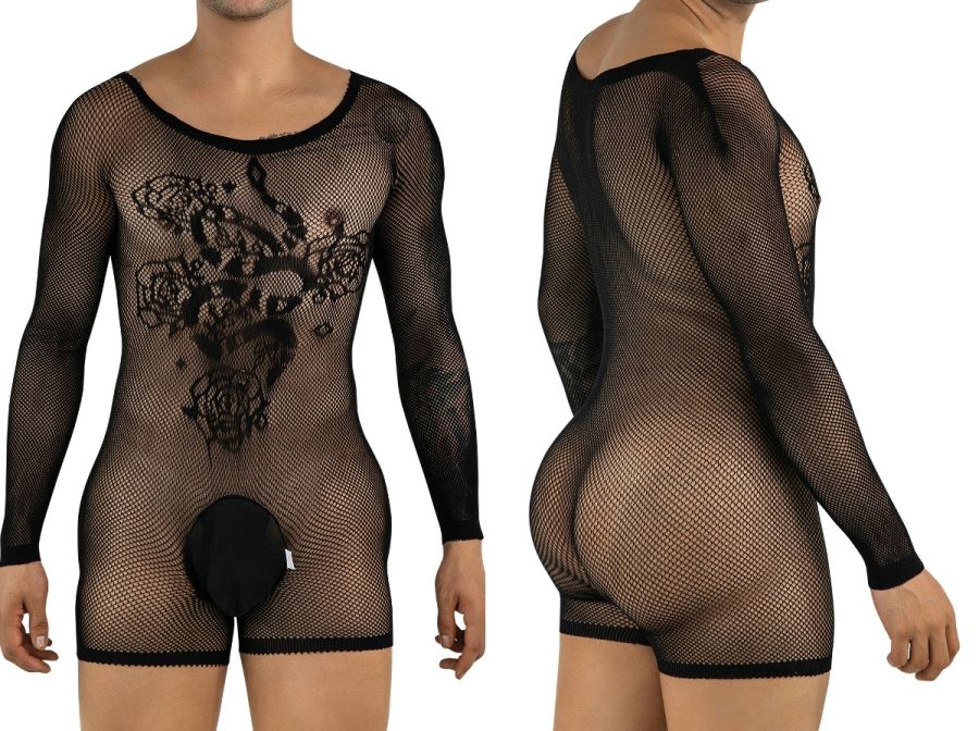 [Candyman] Bodysuit Black (99959)