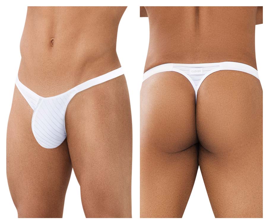 [CLEVER] Eden Thongs White (0955)