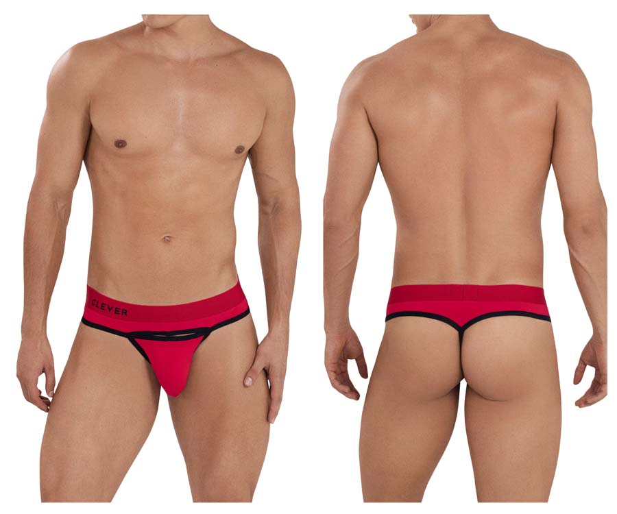 [CLEVER] Celestial Thongs Red (1147)