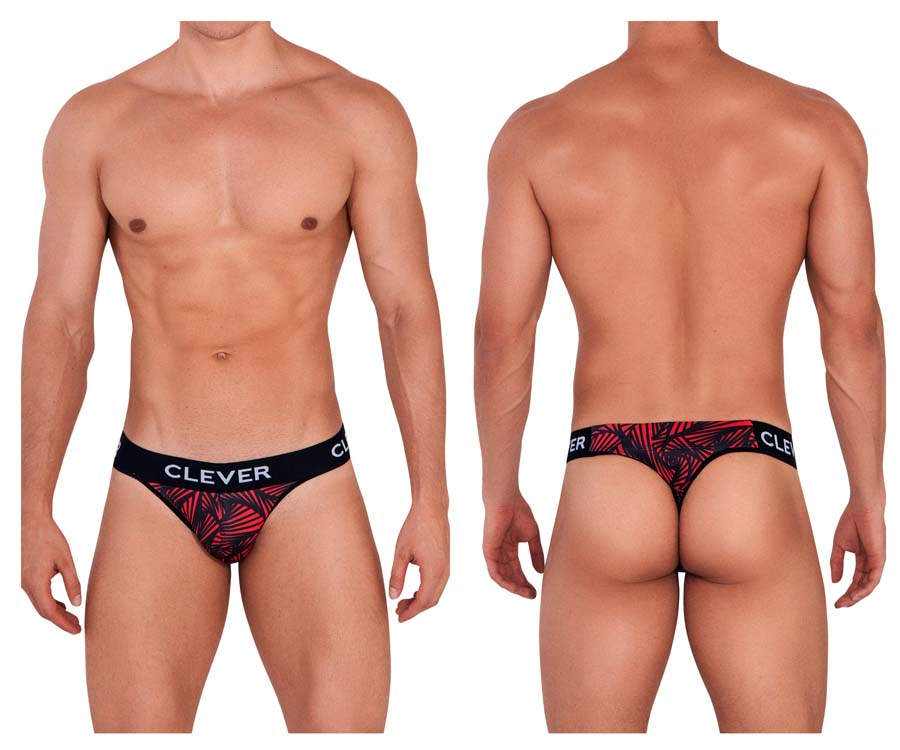 [CLEVER] Flow Thongs Red (1414)