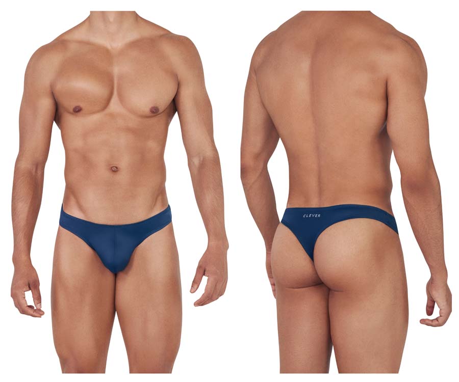 [CLEVER] Purity Thongs Dark Blue (1453)