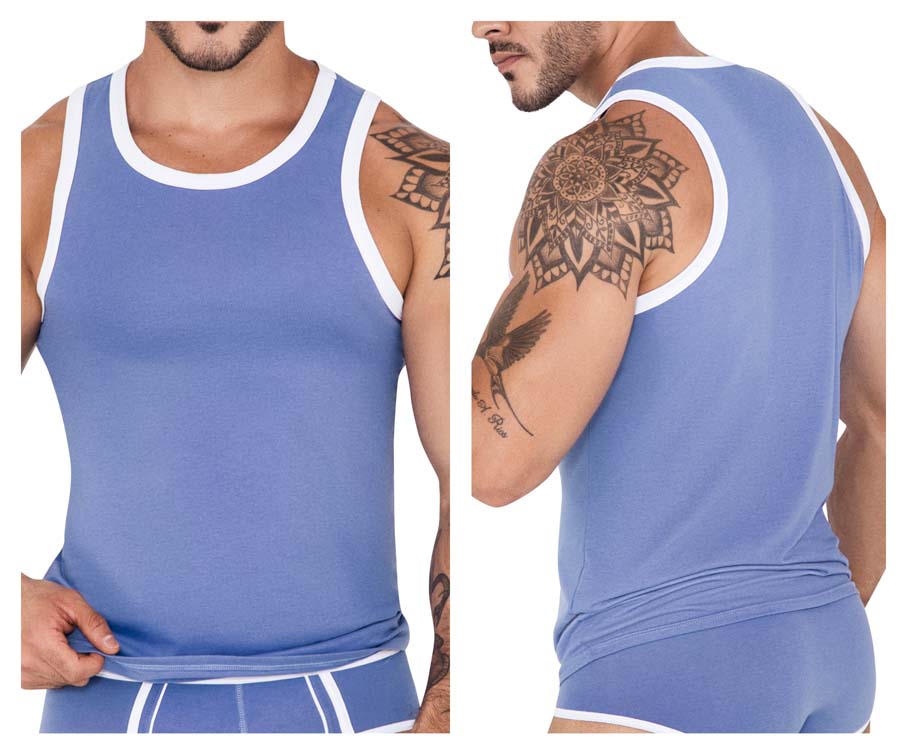 [CLEVER] Tethis Tank Top Blue (1510)