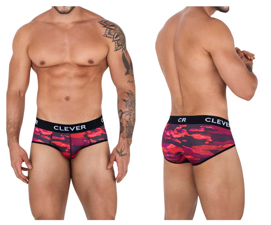 [CLEVER] Navigate Briefs Red (1523)