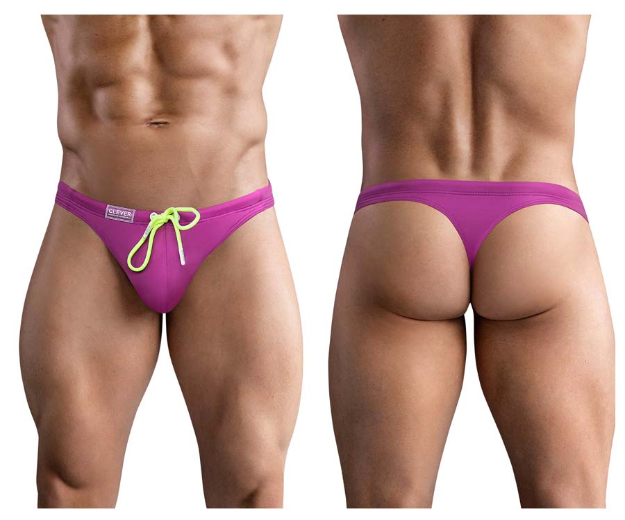 [CLEVER] Vivo Swim Thongs Grape (1764)
