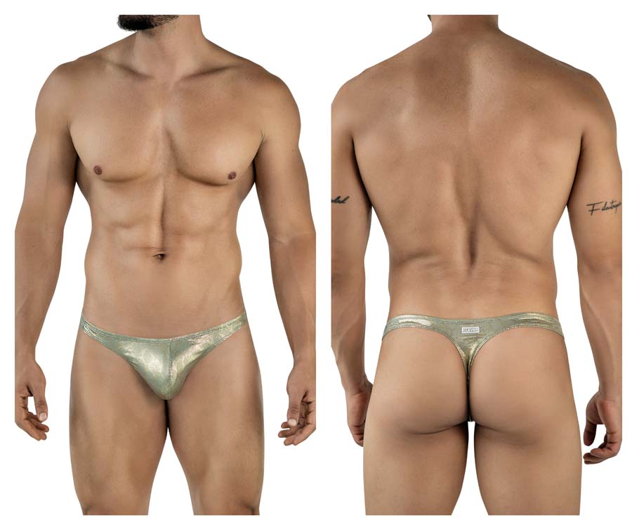 [CLEVER] Diamond Thongs Gold (2063)
