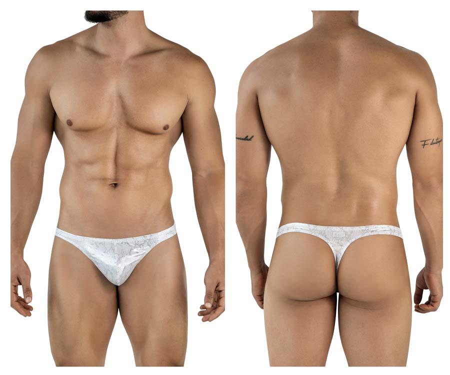 [CLEVER] Diamond Thongs Silver (2063)