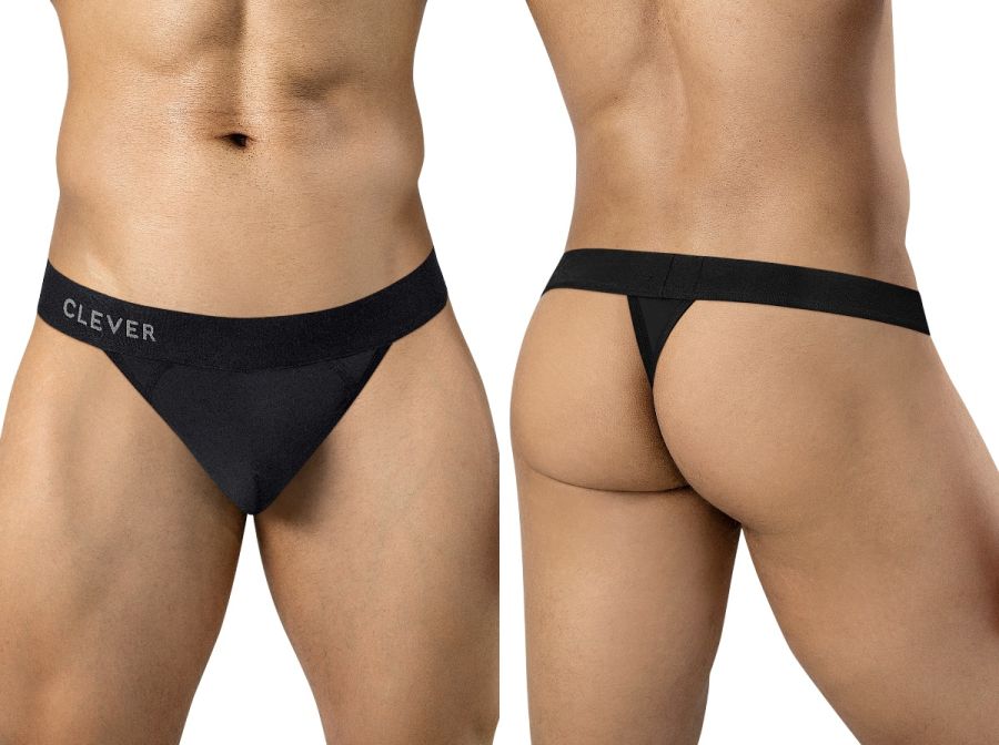 [CLEVER] Marsella Thongs Black (26220)