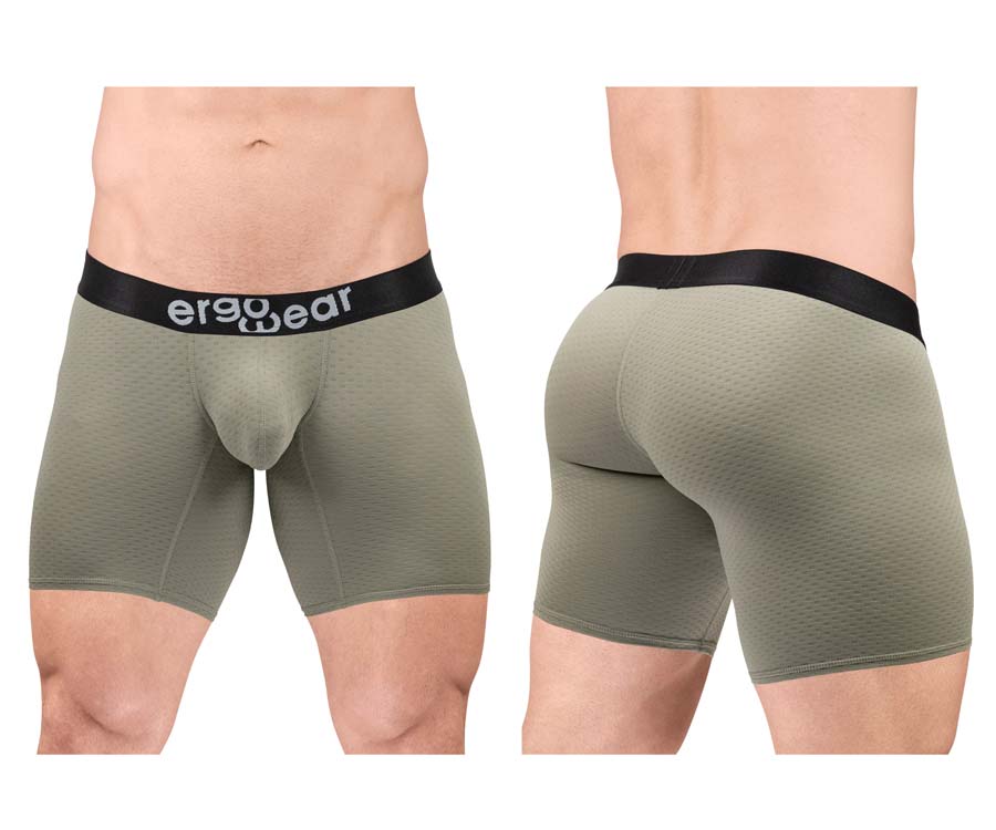 [Ergowear] MAX FLOW Boxer Briefs  Smoke Green (EW1680)