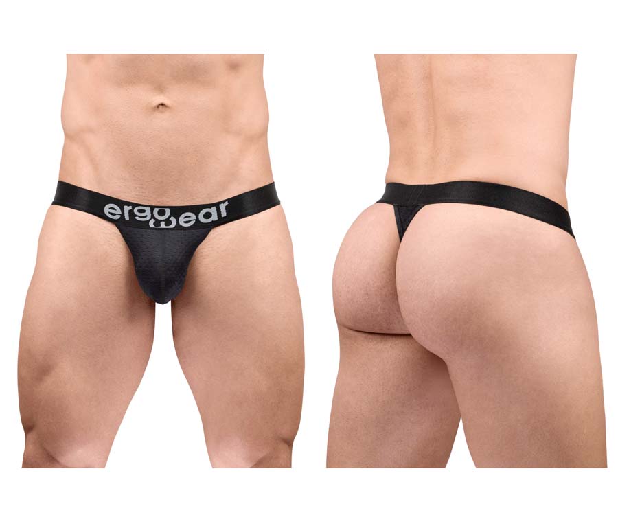 [Ergowear] MAX FLOW G-String Black (EW1687)