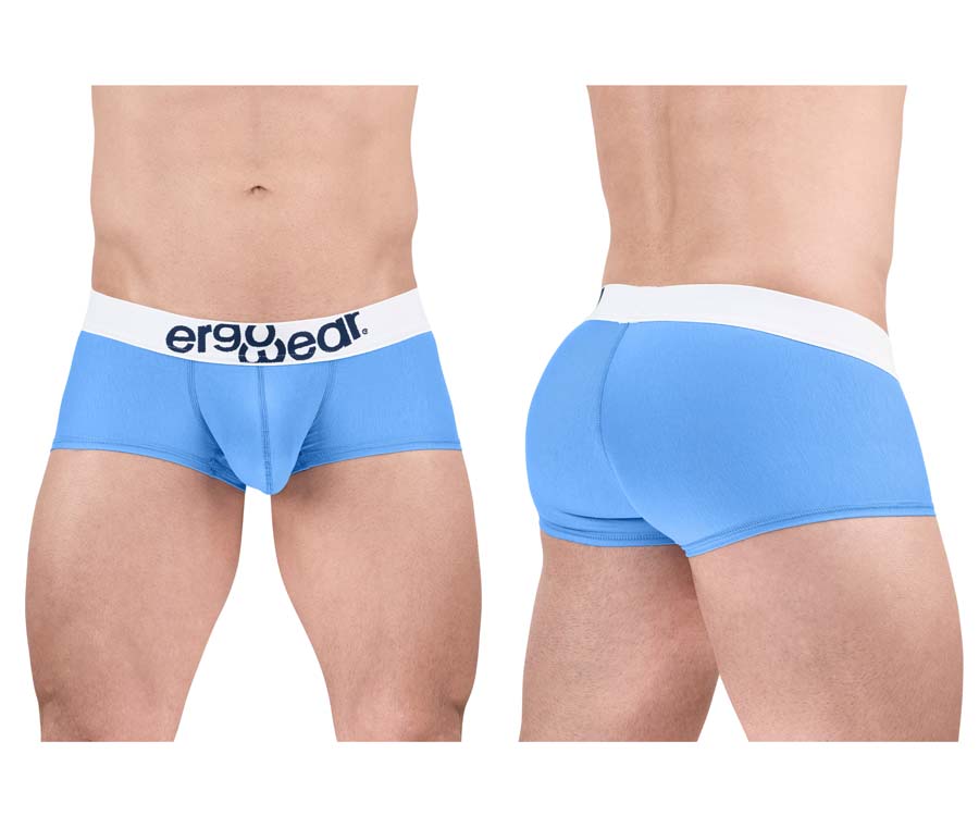 [Ergowear] MAX COTTON Trunks Light Blue (EW1713)