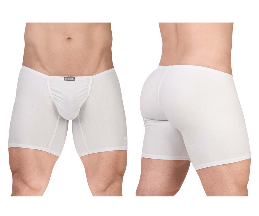[Ergowear] FEEL GR8 Cotton Boxer Briefs White (EW1737)