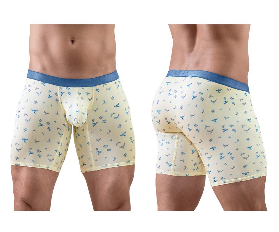 [Ergowear] SLK SE Boxer Briefs Vanilla-Birds (EW1771)