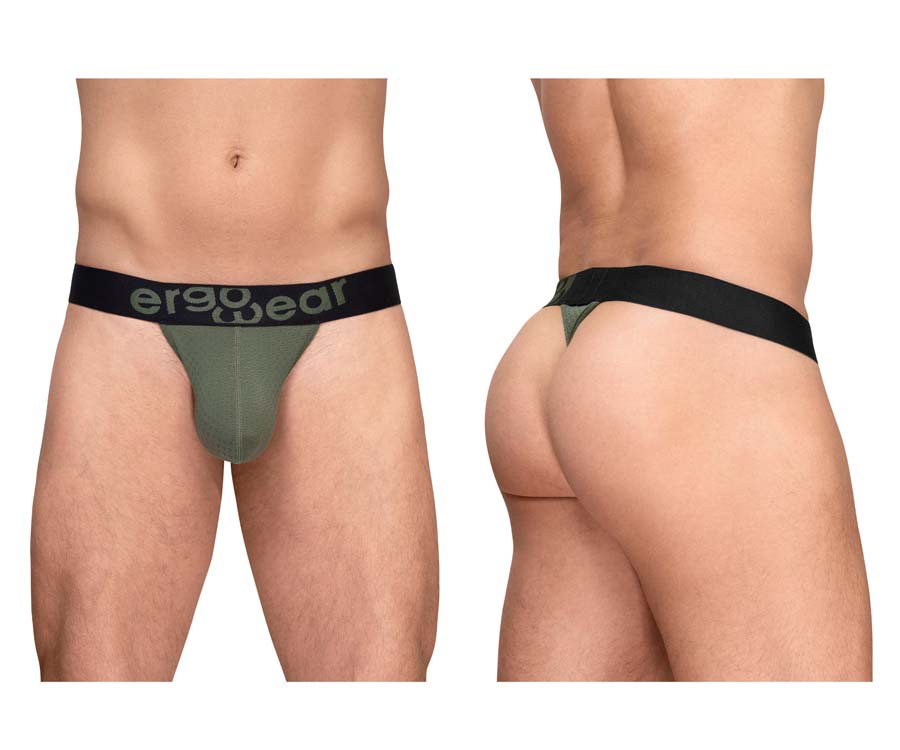 [Ergowear] MAX FLOW G-String Dark Green (EW1785)