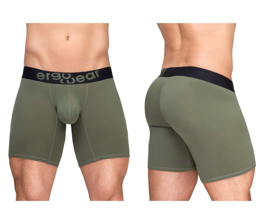 [Ergowear] MAX FLOW Boxer Briefs Dark Green (EW1788)