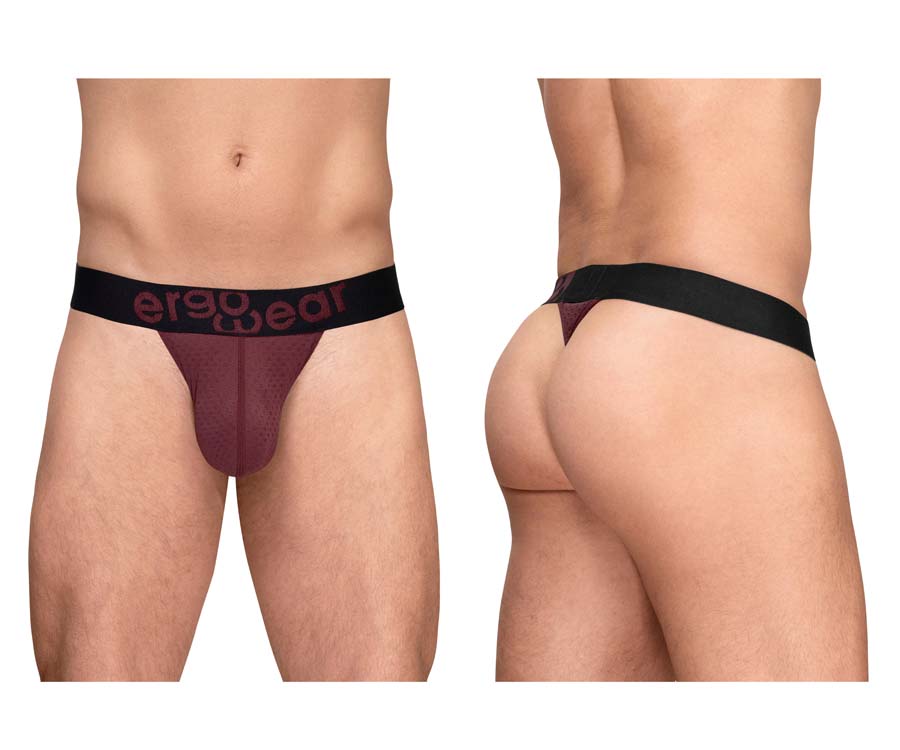 [Ergowear] MAX FLOW G-String Burgundy (EW1793)