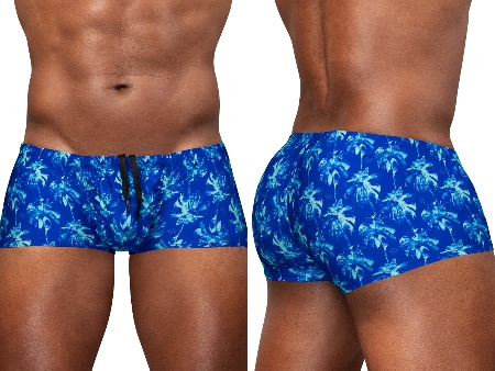 [Ergowear] FEEL SW Swim Trunks Royal Blue-Palms (EW1827)