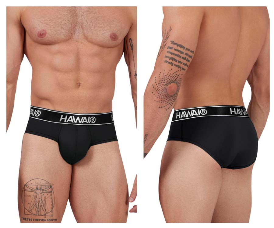 [HAWAI] Microfiber Briefs Black (41963)