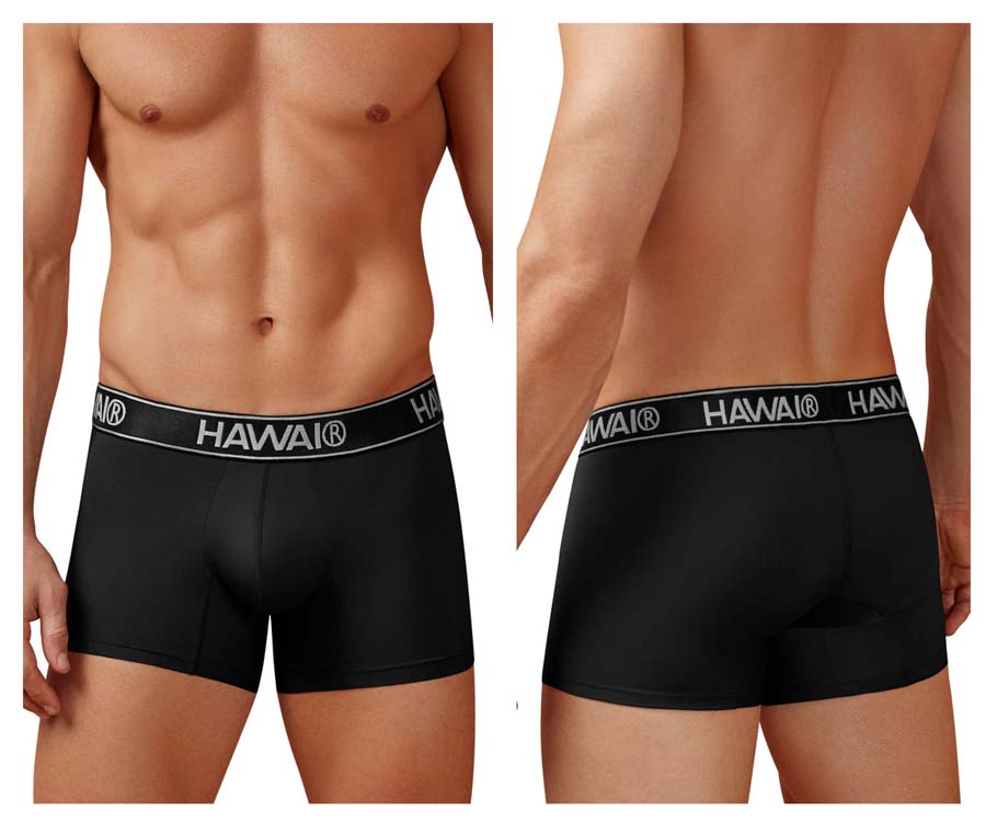 [HAWAI] Microfiber Trunks Black-01 (41977)