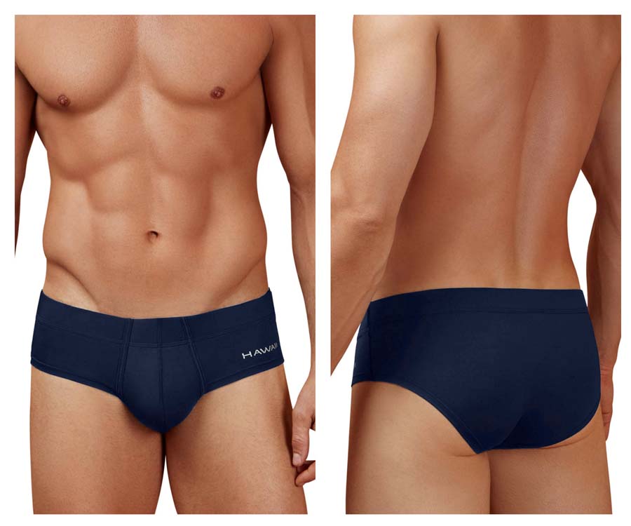 [HAWAI] Microfiber Briefs Dark Blue-01 (42241)