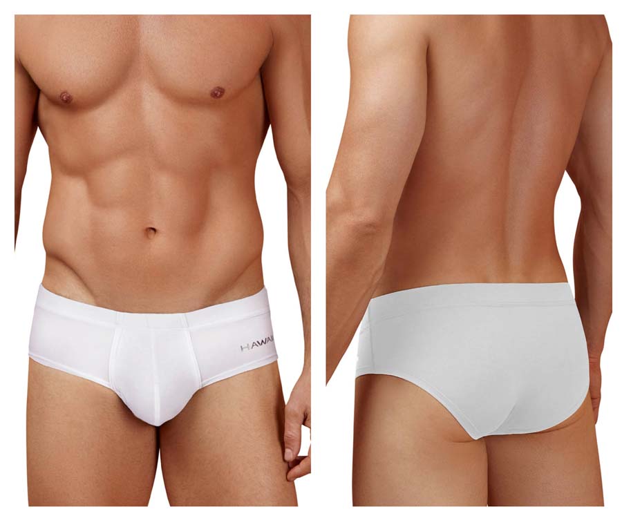 [HAWAI] Microfiber Briefs White-01 (42241)