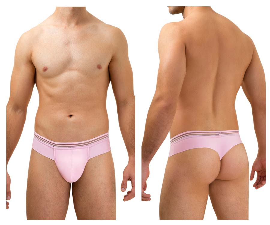 [HAWAI] 무봉제 Solid Microfiber Thongs Pink (42155)