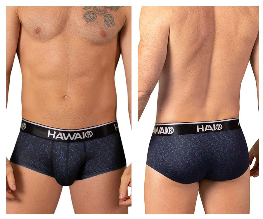 [HAWAI] Printed Briefs Black (42380)