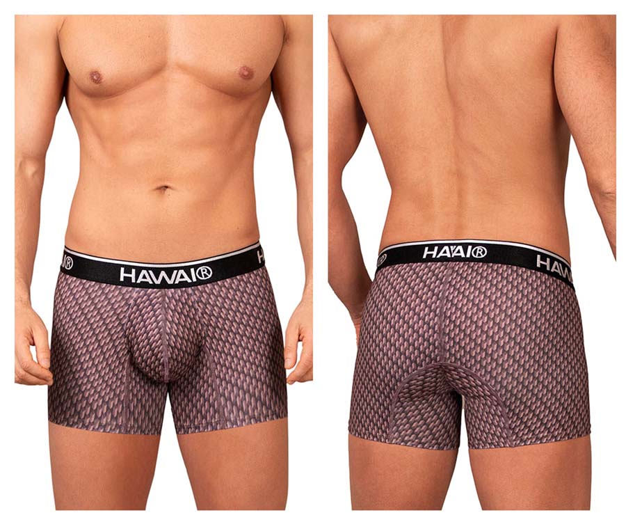 [HAWAI] Printed Trunks Cocoa (42420)