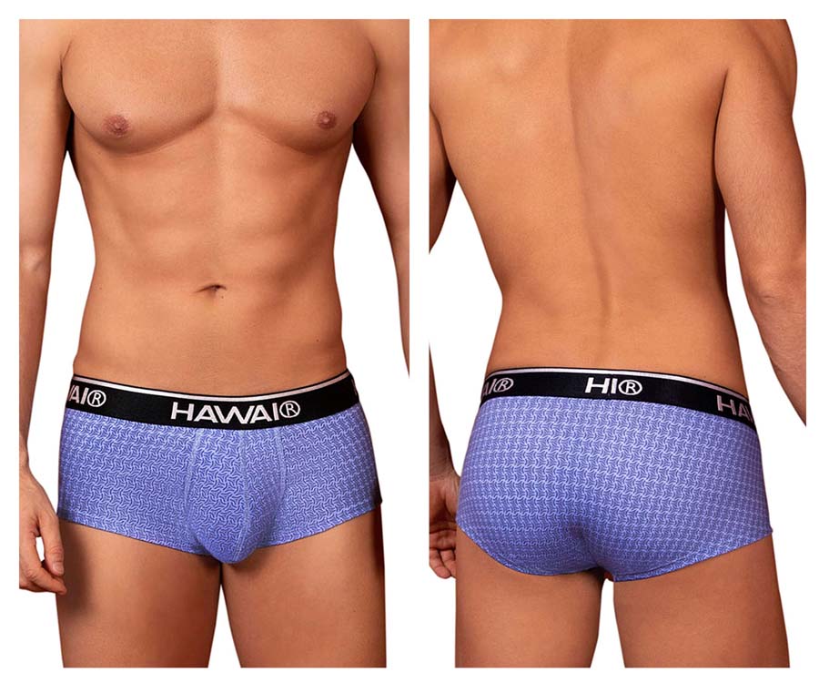 [HAWAI] Printed Briefs Blue (42431)