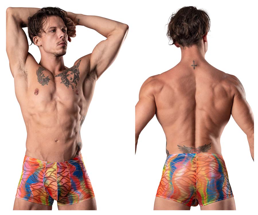 [Male Power] Your Lace Or Mine Pouch Short Multi (131-293)