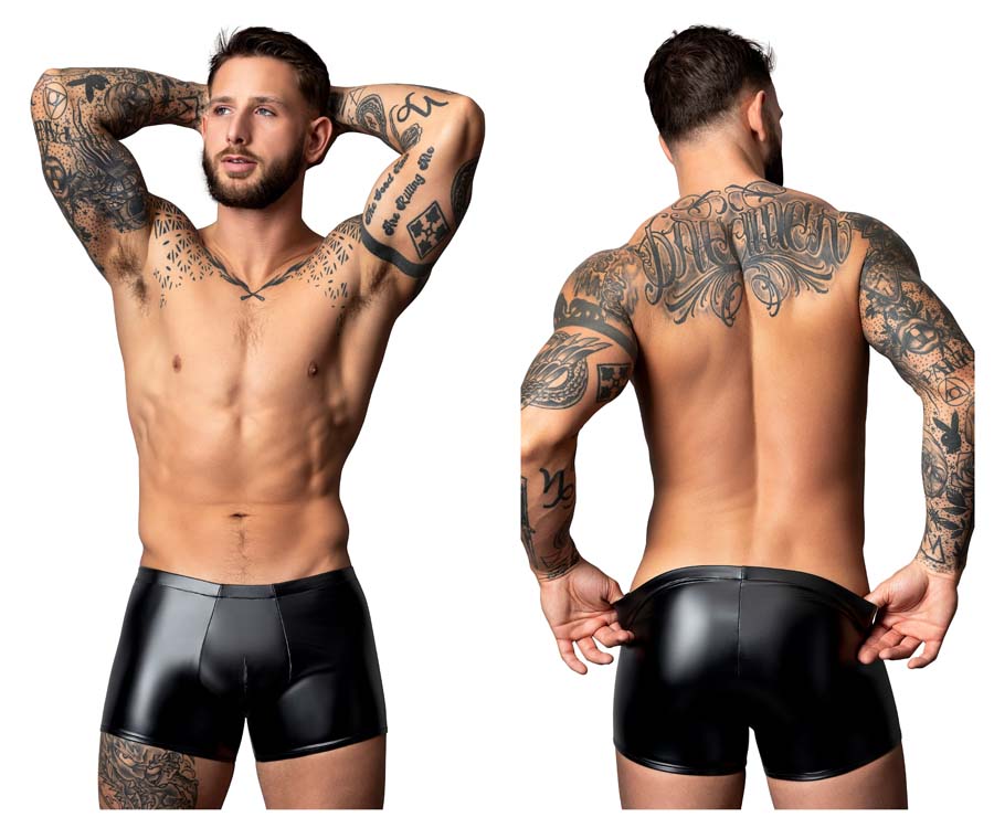 [Male Power] Liquid Onyx 2.0 Pouch Short Black (153-301)