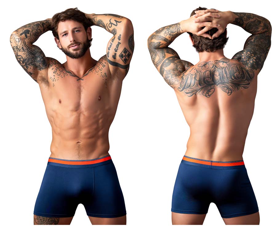 [Male Power] Soo Cumfy Boxer Brief Navy (160-299)