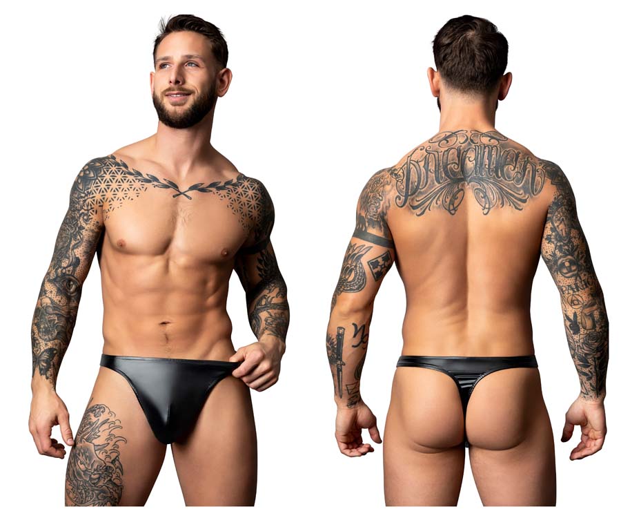 [Male Power] Liquid Onyx 2.0 Bong Thong Black (442-301)