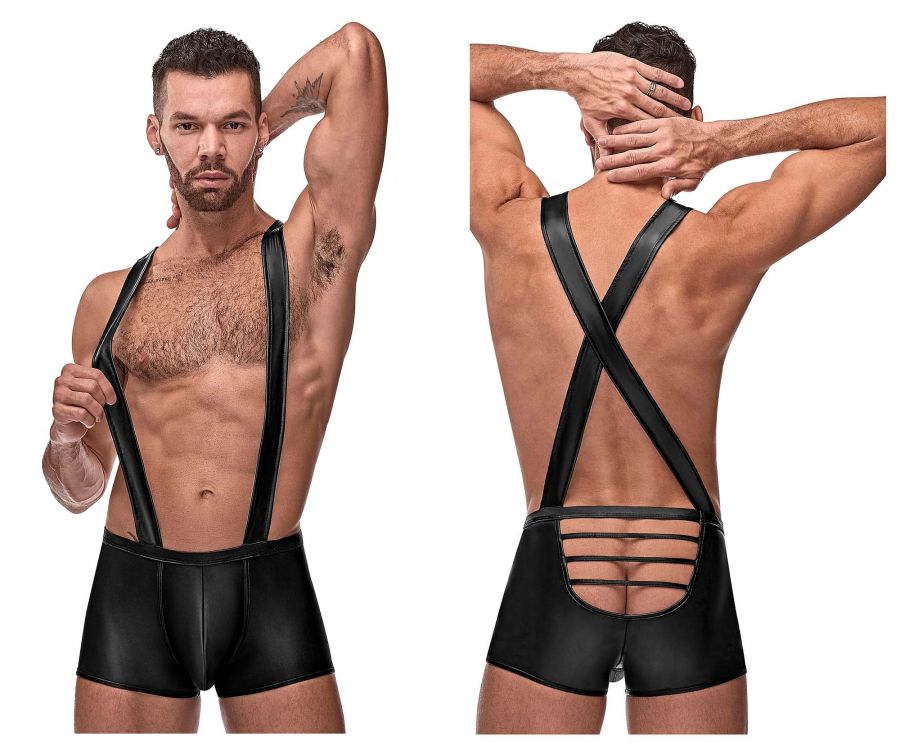[Male Power] Cage Matte Cage Back Singlet (148-261)