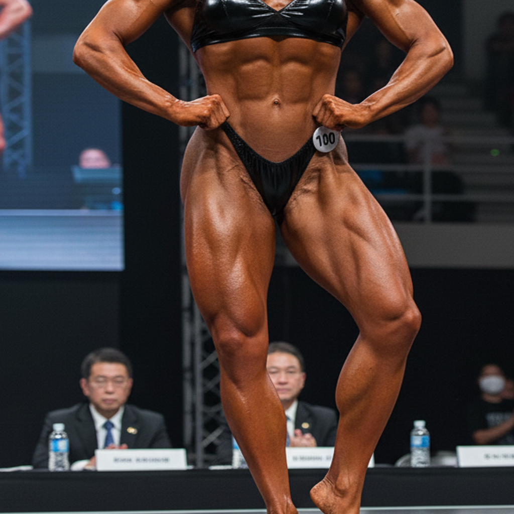 [POSINGWEAR] Leather Fitness Cheek V형 스포츠팬츠 (P20007)