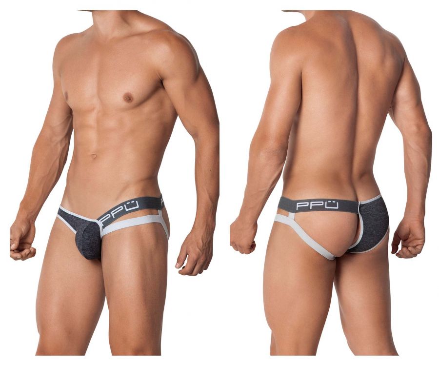 [PPU Underwear] One Sided Bikini Gray (2101)