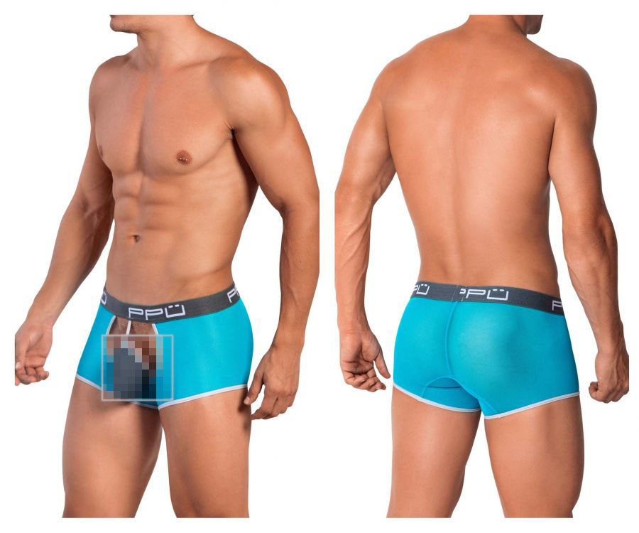 [PPU Underwear] Floater-Mesh Trunks Turquoise (2108)