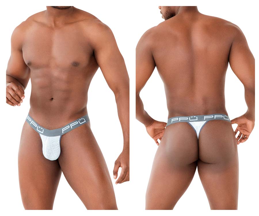[PPU Underwear] Bulge Thongs Gray (2301)