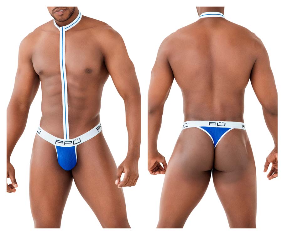 [PPU Underwear] Harness Thongs Blue (2302)