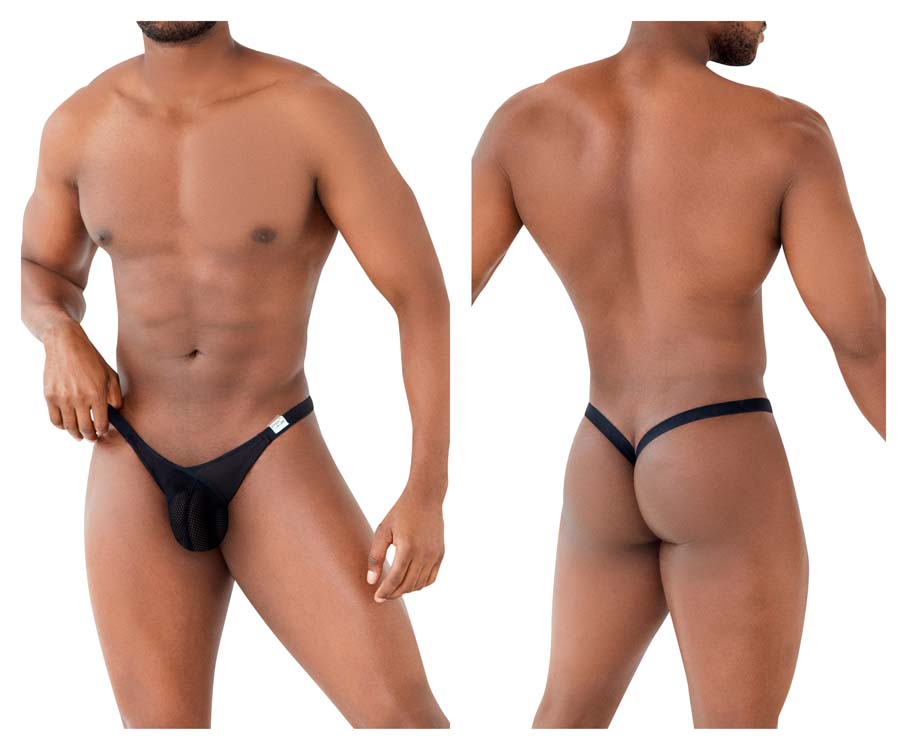 [PPU Underwear] Thong or Jockstrap Black (2306)