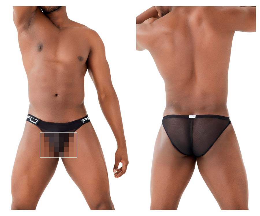 [PPU Underwear] Mesh Bikini Black (2312)