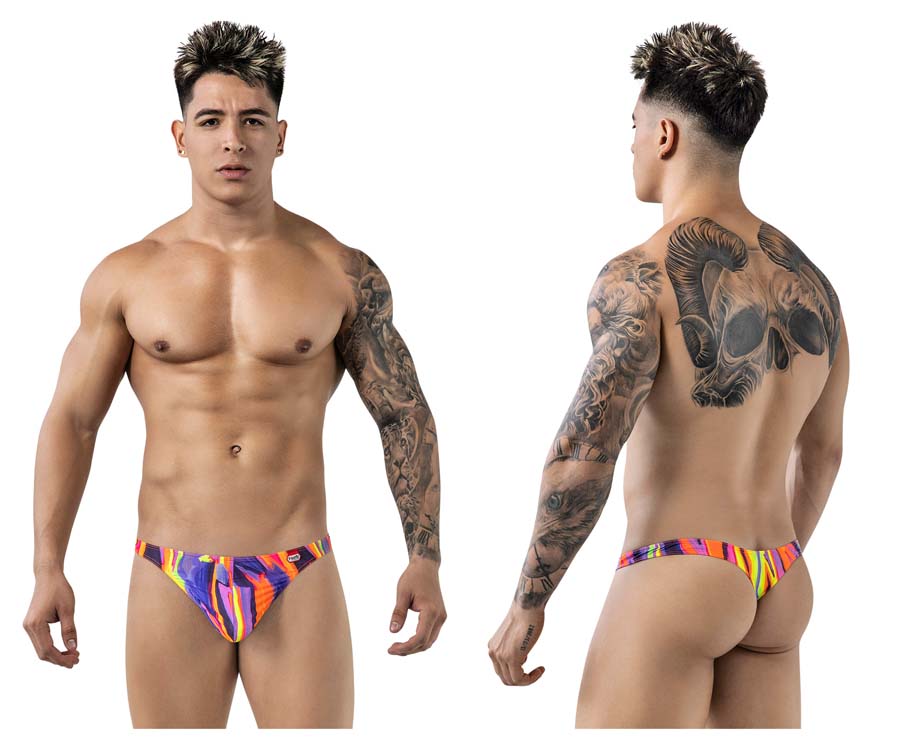 [PIKANTE] Abstract Thongs Purple (1829)