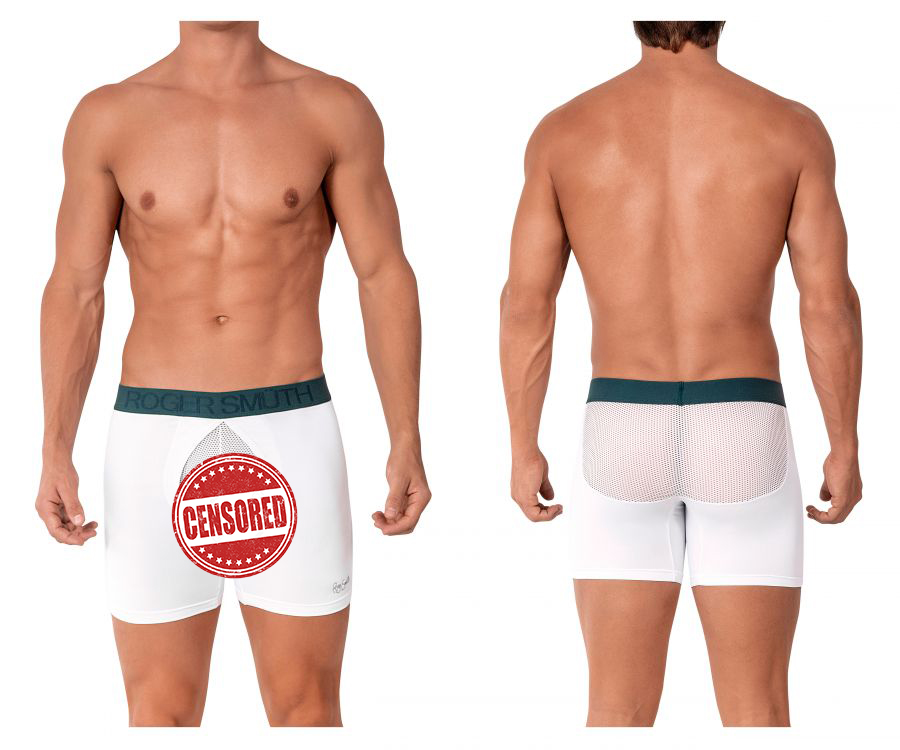 [Roger Smuth] Boxer Briefs White (RS010) 