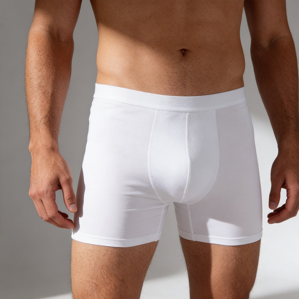 [Calvin Klein] Microfiber Body 박서브리프 White (U1685)