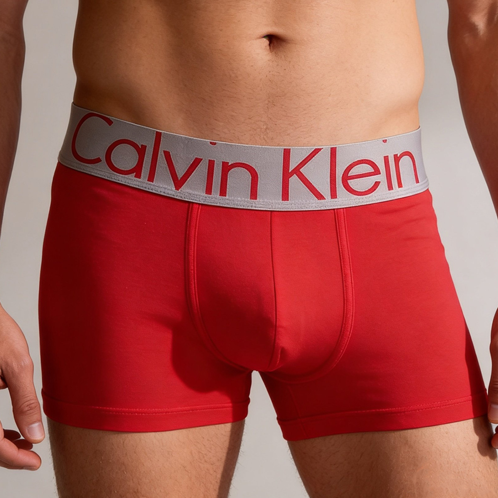 [Calvin Klein] 신상품 Steel Cotton Low Rise Trunk (U2705RED)
