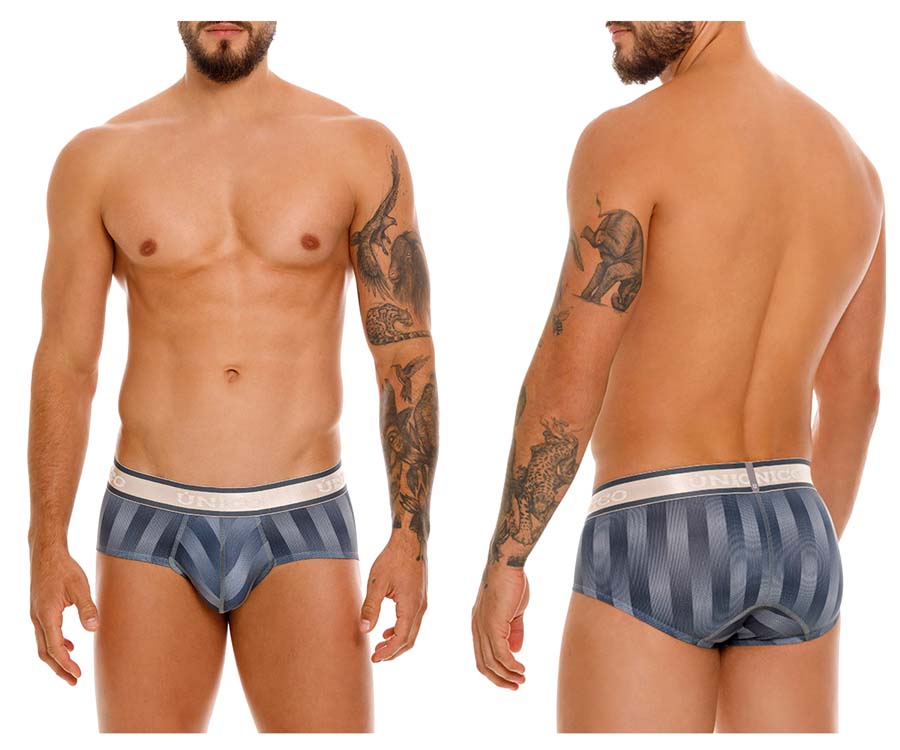 [Mundo Unico] Ejes Briefs 59-Gray (24100101114)