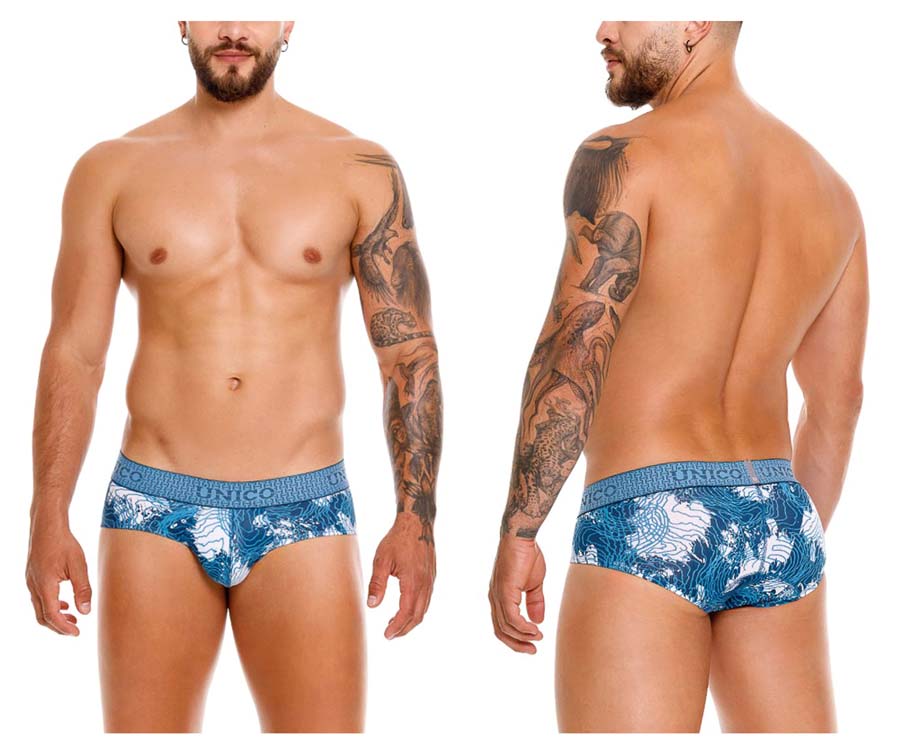 [Mundo Unico] Barniz Briefs 46-Blue (25020101117)