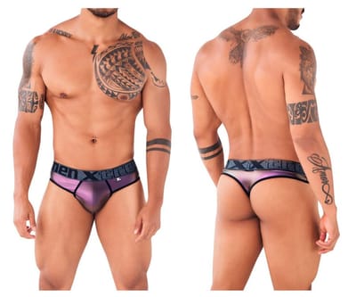 [Xtremen] Faux Leather Thongs Maroon (91113)