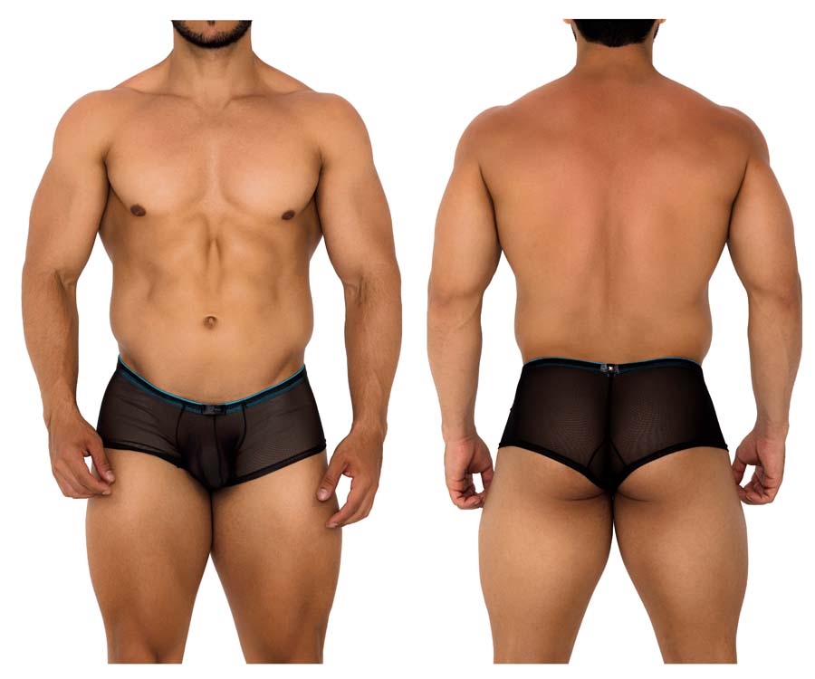 [Xtremen] Tulle Mesh Trunks Black (91188)