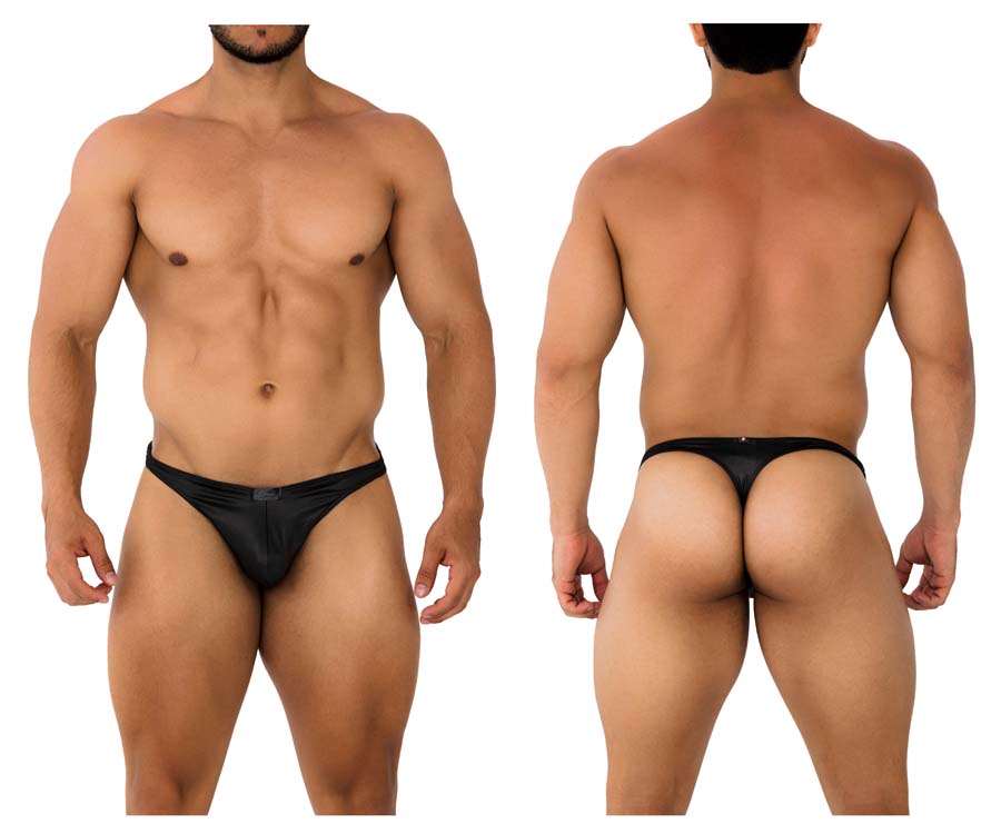 [Xtremen] Microfiber Thongs Black (91203)