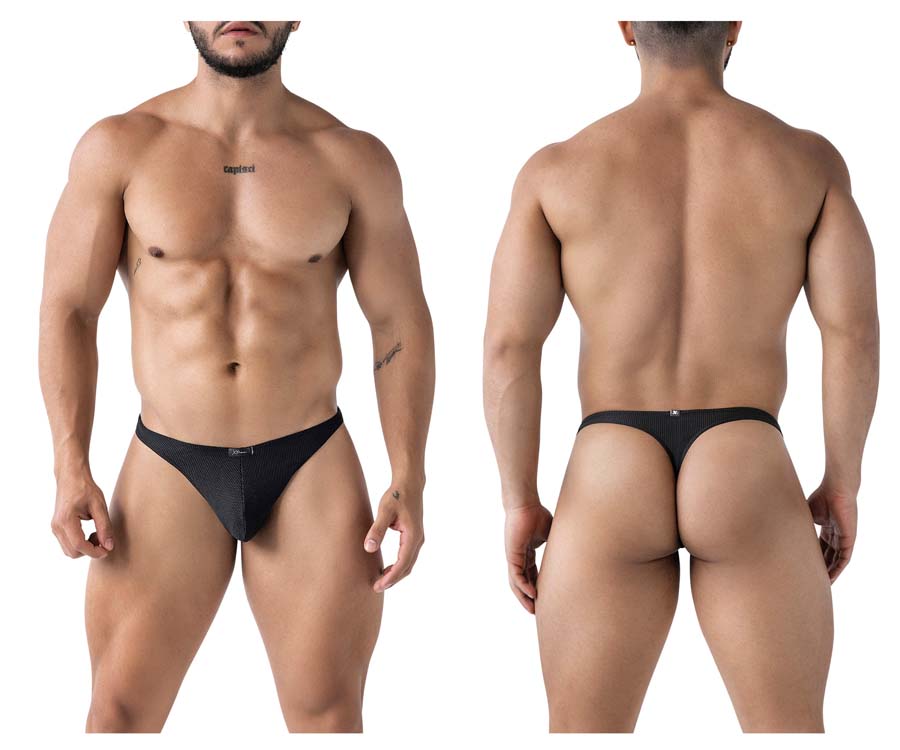 [Xtremen] Microfiber Thongs Black (91223)